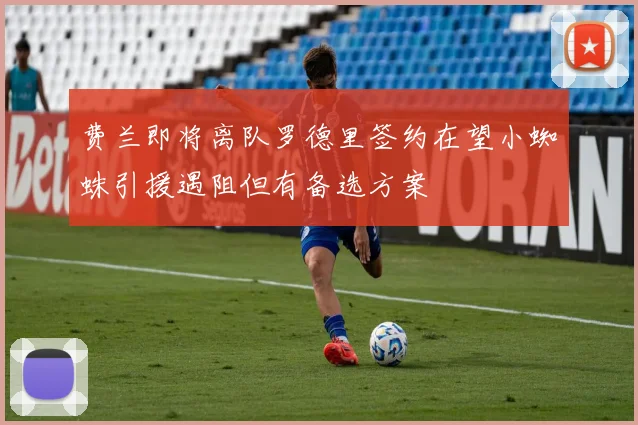费兰即将离队罗德里签约在望小蜘蛛引援遇阻但有备选方案